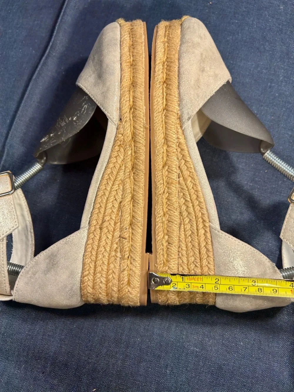 NWOT Jack Rogers espadrille wedges